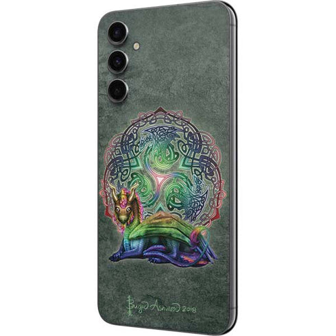 Brigid Ashwood Celtic Dragon Galaxy A14 5G Skin